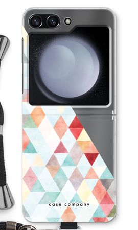 Gekleurde driehoekjes pastel