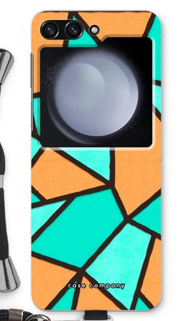 Stained glass - Orange