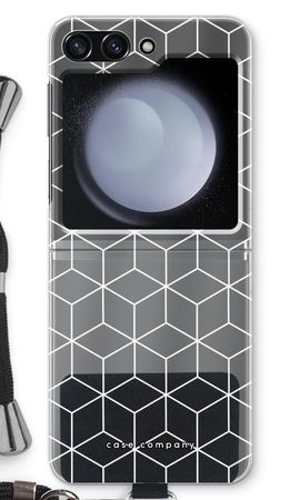 Zwart-witte kubussen