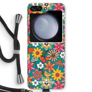 Retro Flowers N°2 - Blue