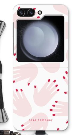 Hands pink