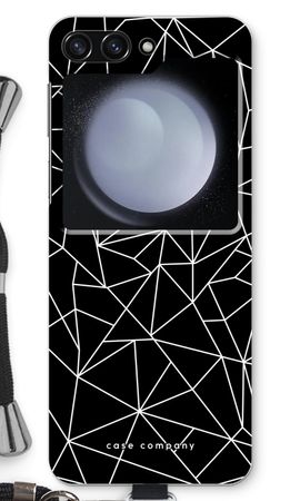 Geometrische lijnen wit