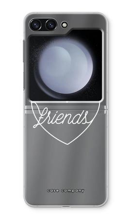 Friends heart pastel