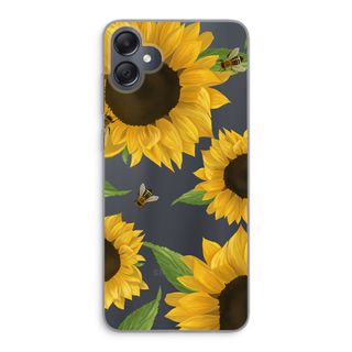 Sunflower and bees