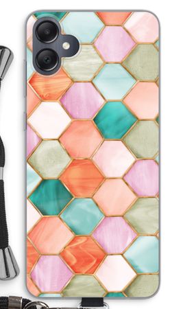 Hexagons in stained glass