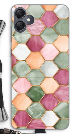 Hexagons in stained glass