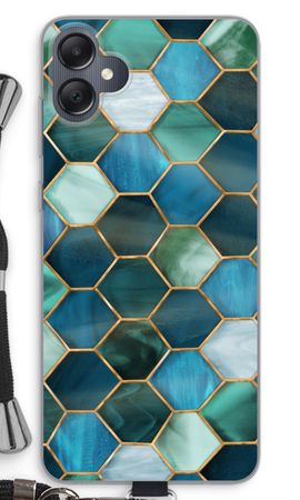Hexagons in stained glass