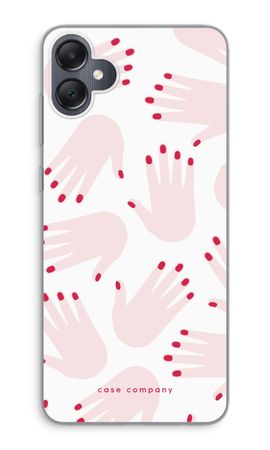 Hands pink