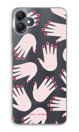 Hands pink