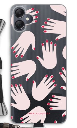 Hands pink