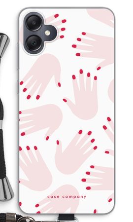 Hands pink