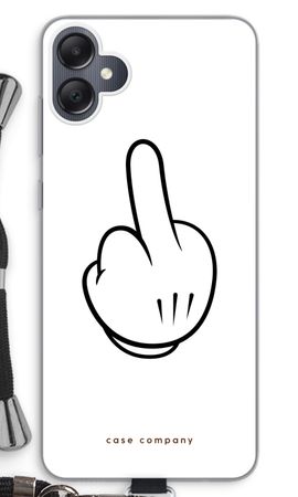 Middle finger white