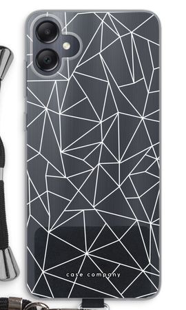 Geometric lines white