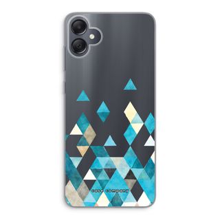 Coloured triangles blue