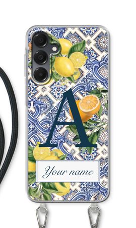 Monogram Blauwe tegels