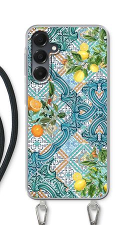 Blauwe tegels, citroenen en sinaasappels