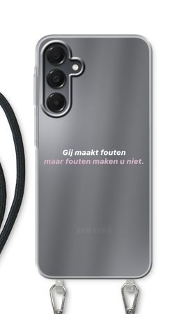 Fouten maken u niet