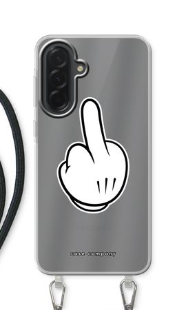 Middle finger black