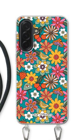 Retro Flowers N°2 - Blue