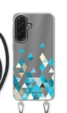 Coloured triangles blue