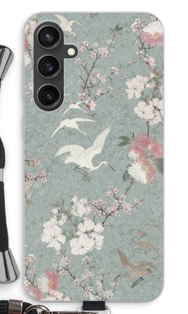 Blüte der japanischen Kranichvögel