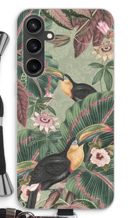 Tropical jungle toucan