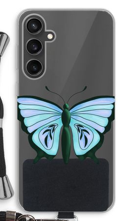 Blauer Schmetterling