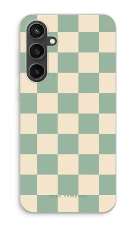 Checkered Mint, Samsung Galaxy S23 FE weiche Hülle