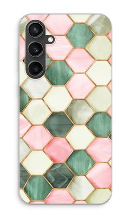 Hexagons in stained glass