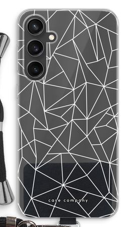 Geometric lines white