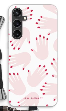 Hands pink