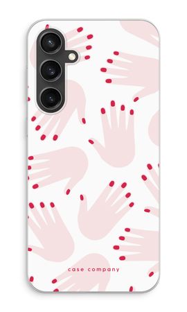 Hands pink