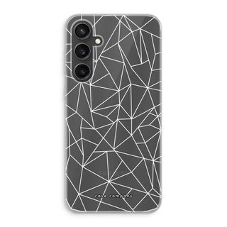Geometric lines white