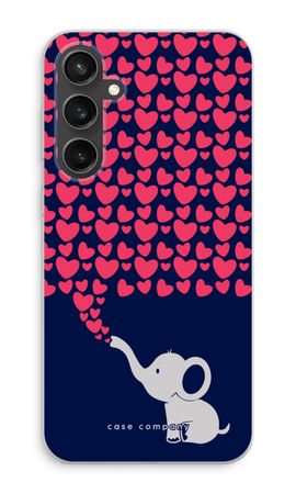 Éléphant et cœurs