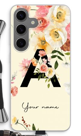 Flirty Flowers Monogram