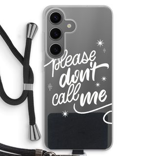 Don't call