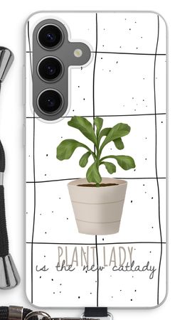 Houseplant on windowpane