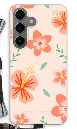 Tropical Pink Flowers