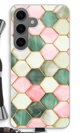 Hexagons in stained glass