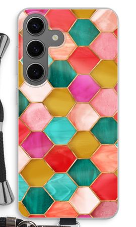 Hexagons in stained glass