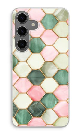 Hexagons in stained glass