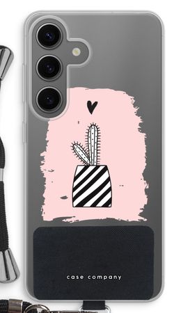 Black and white cactus