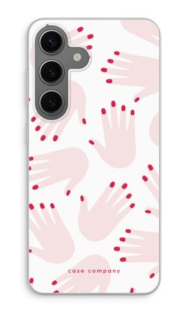 Hands pink