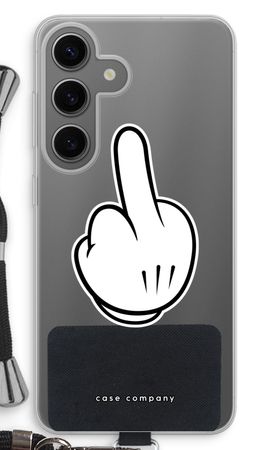 Middle finger black