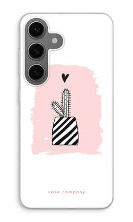 Black and white cactus