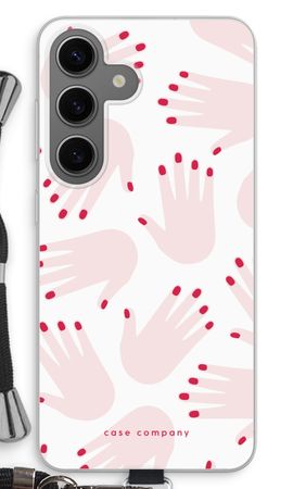 Hands pink
