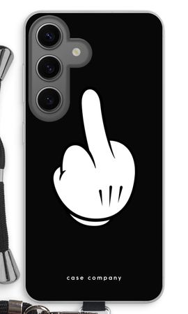 Middle finger black