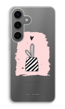 Black and white cactus