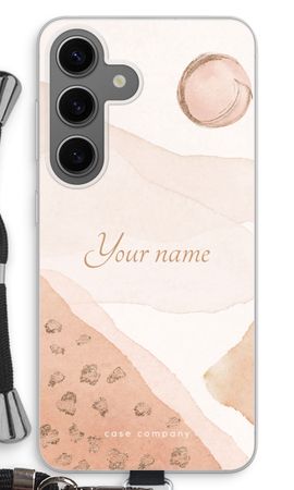 Gold Spots Namecase - Blush