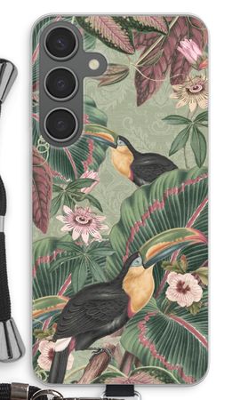 Tropical jungle toucan